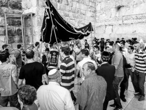 Cérémonie de prières - Jérusalem
