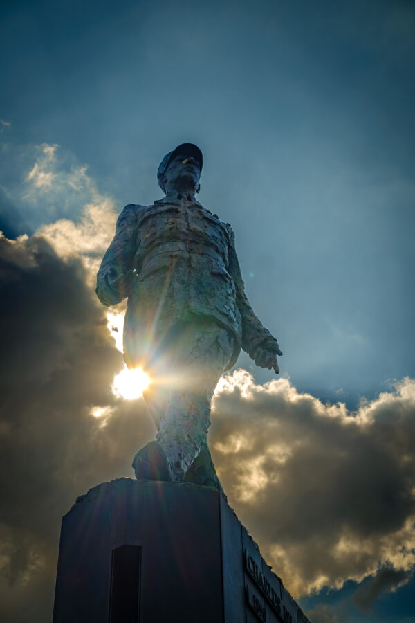 La statue du Général Charles de Gaulle